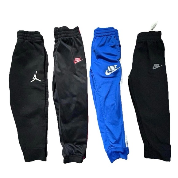 Nike Other - Toddler Boy Nike Sweatpants Black Blue Jordan Size 4T